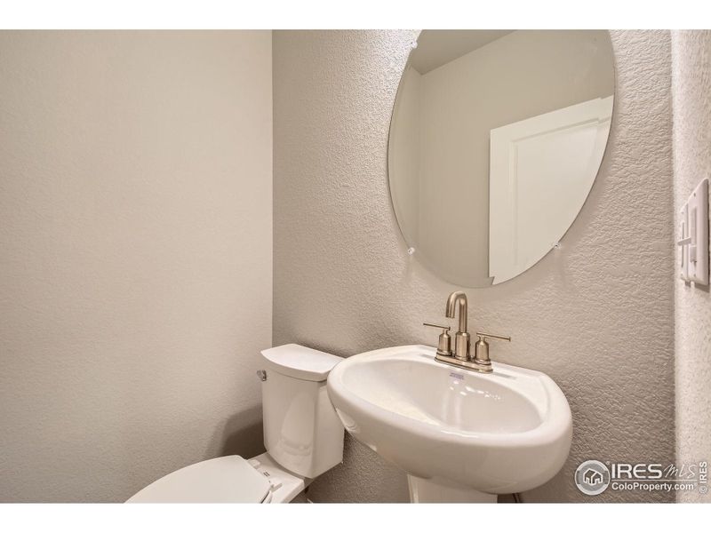 Main level powder room Main level powder room