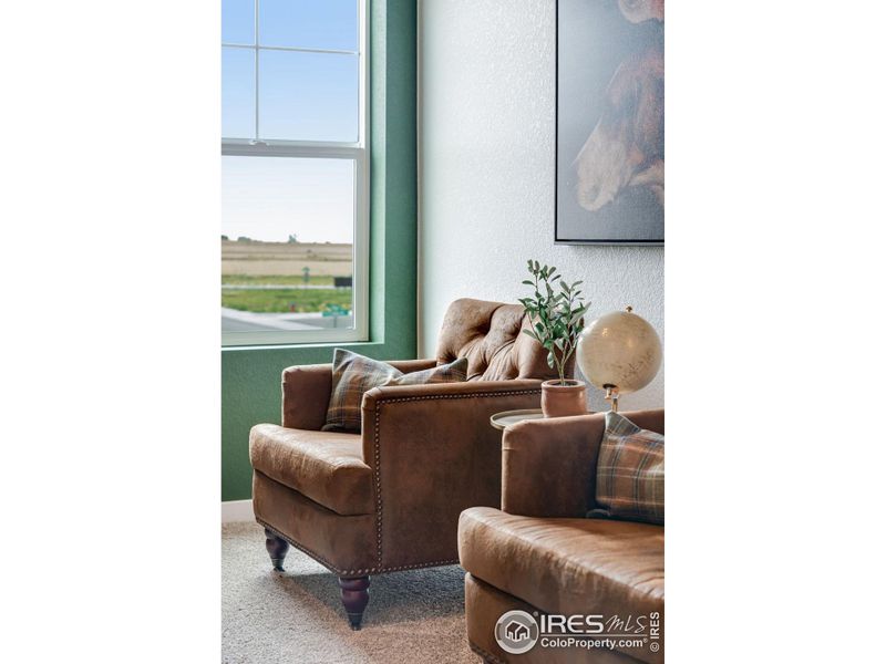 Furnished interior view inside a new home in Vista Meadows, Fort Lupton (Image 34).