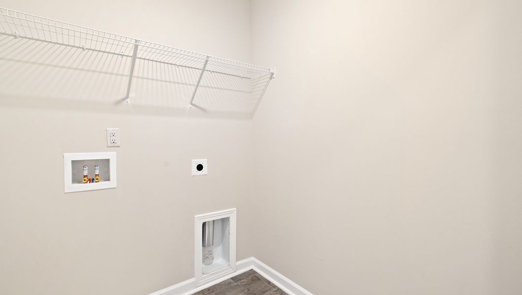 Representative unfurnished interior of a home built from the AISLE by D.R. Horton in Baxter Village, Boiling Springs (Image 26).