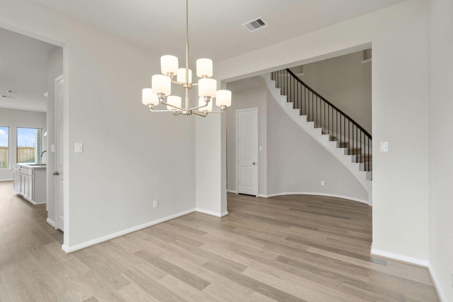 Spacious, unfurnished interior of a new home in Bridgeland, Cypress (Image 17).