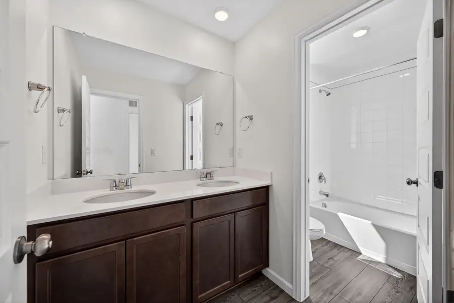 Furnished interior view inside a new home in Sky Ranch, Aurora (Image 6).