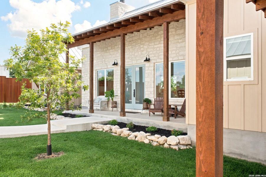 Exterior details and patio area of a home in , Boerne (Image 21). Exterior details and patio area of a home in , Boerne (Image 21).