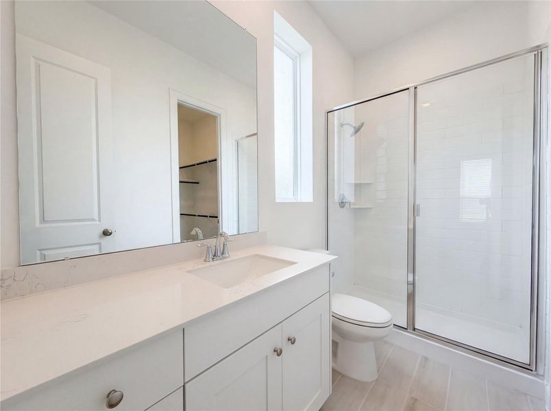 Furnished interior view inside a new home in The Highlands, Porter (Image 7).