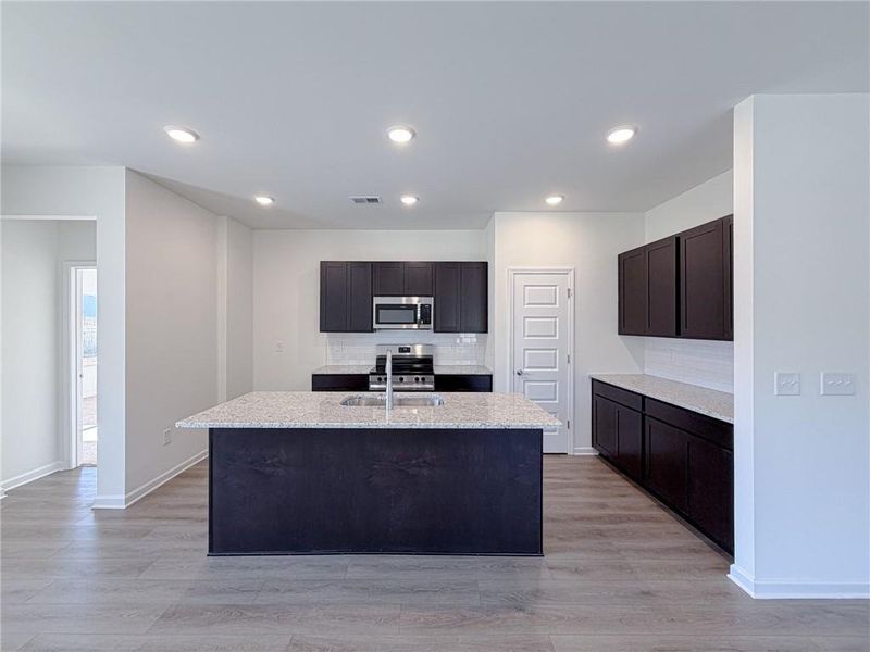Furnished interior view inside a new home in , Rockmart (Image 6).
