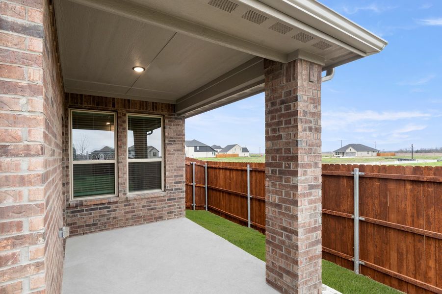 Front exterior of a new home in Mercer Meadows, Royse City, TX, highlighting curb appeal (Image 29). Front exterior of a new home in Mercer Meadows, Royse City, TX, highlighting curb appeal (Image 29).