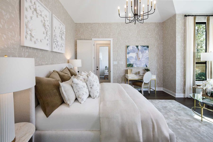 Representative Primary Bedroom - some options shown Representative Primary Bedroom - some options shown