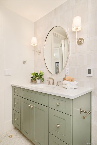 Furnished interior view inside a new home in , Denver (Image 39). Furnished interior view inside a new home in , Denver (Image 39).