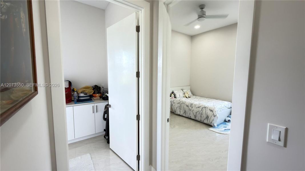Furnished interior view inside a new home in , Loxahatchee (Image 66).