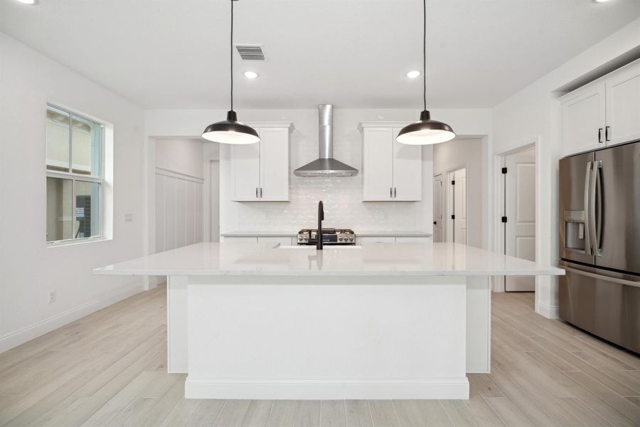 Furnished interior view inside a new home in , Port St. Lucie (Image 5).