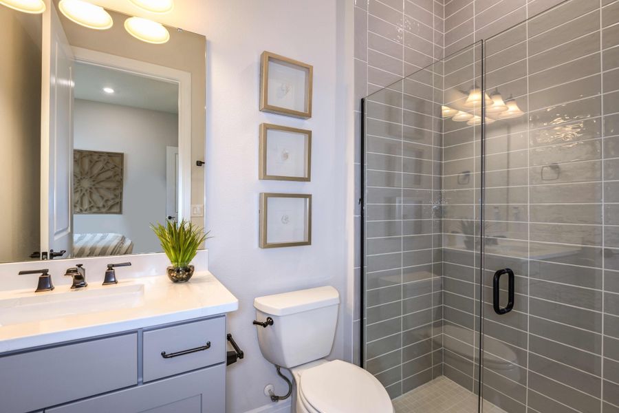 Furnished interior view inside a new home in Avondale at Avenir, Palm Beach Gardens (Image 14).