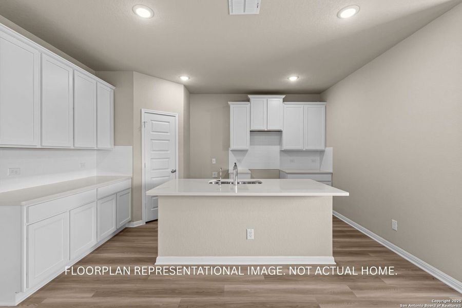 Furnished interior view inside a new home in Paloma Park, Converse (Image 3).