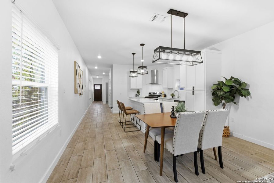 Furnished interior view inside a new home in , San Antonio (Image 14).