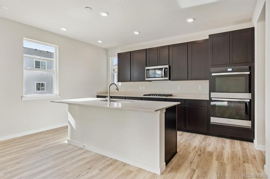 Furnished interior view inside a new home in Floret Collection at Parkdale Commons, Lafayette (Image 4).