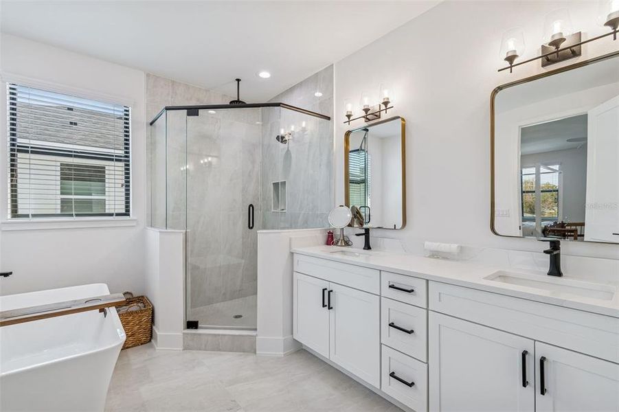 Furnished interior view inside a new home in , Tampa (Image 46).