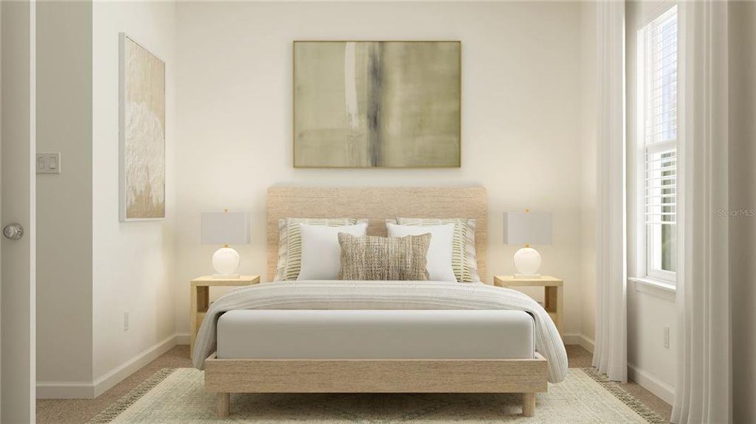 Furnished interior view inside a new home in Trailhead Landing, Alachua (Image 10).