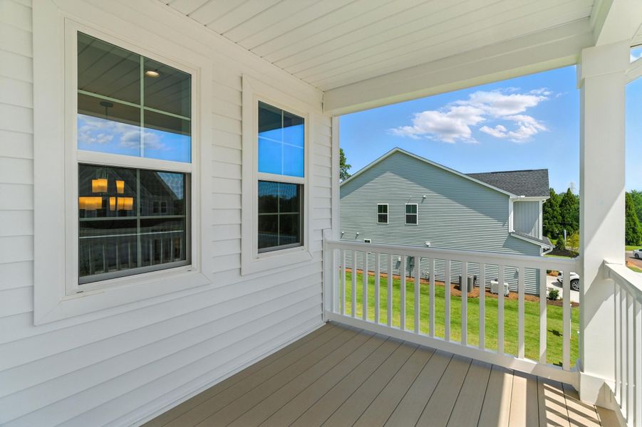 Exterior details and patio area of a home in , Summerville (Image 25).