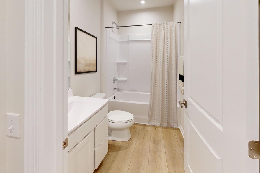 Furnished interior view inside a new home in Somerset, Santee (Image 11).