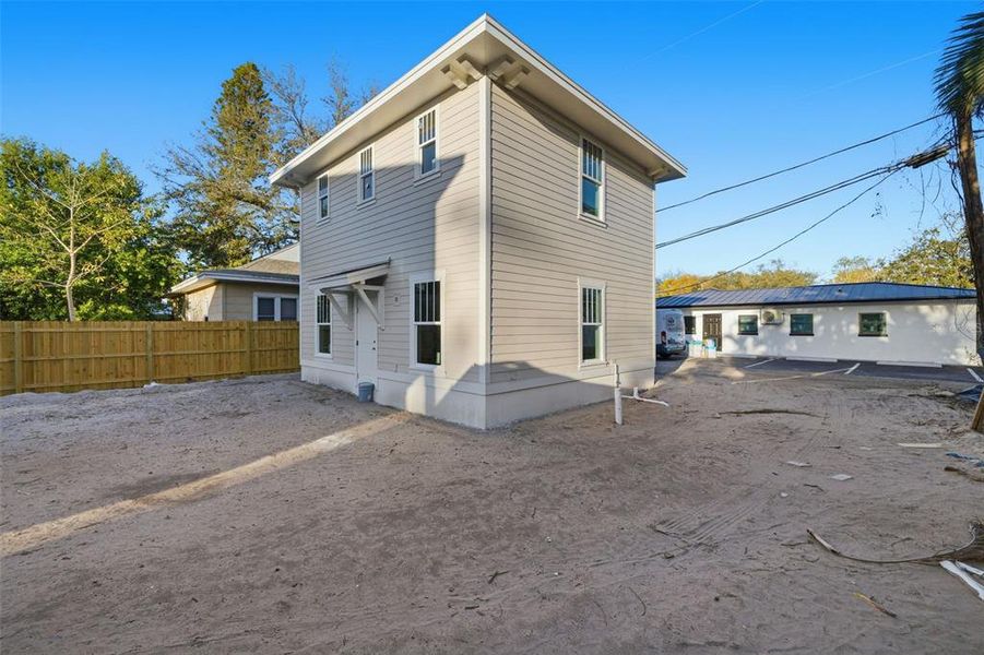Exterior details and patio area of a home in , St. Petersburg (Image 7). Exterior details and patio area of a home in , St. Petersburg (Image 7).