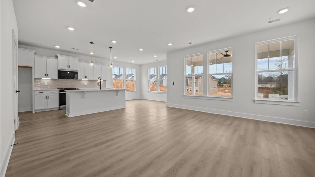 Representative furnished interior of a home built from the Beramont by DRB Homes in Fox Hollow, Spartanburg (Image 8). Representative furnished interior of a home built from the Beramont by DRB Homes in Fox Hollow, Spartanburg (Image 8).