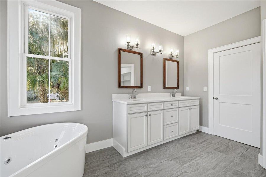 Furnished interior view inside a new home in , North Charleston (Image 14).
