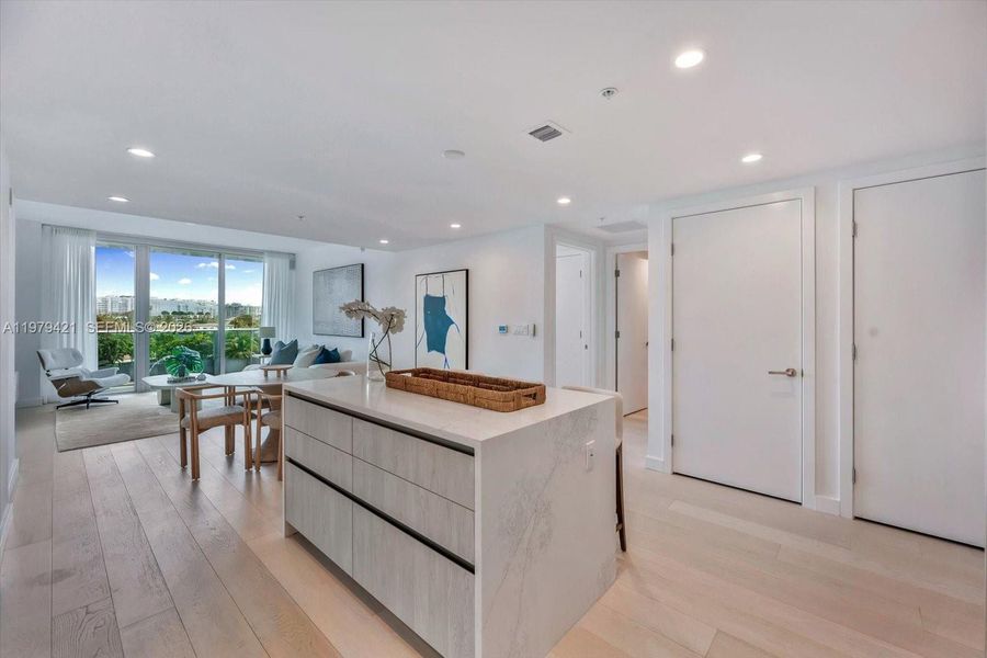 Furnished interior view inside a new home in , Bal Harbour (Image 16).