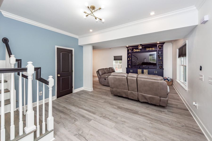 Furnished interior view inside a new home in , Summerville (Image 8).