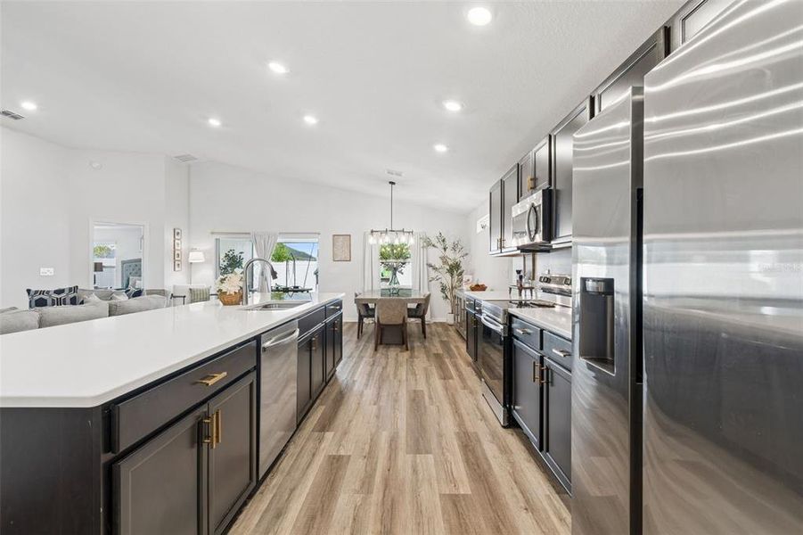 Furnished interior view inside a new home in , Zephyrhills (Image 50).