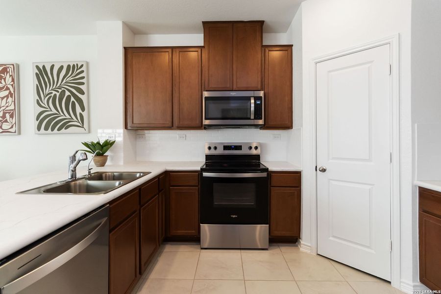 Furnished interior view inside a new home in , San Antonio (Image 12). Furnished interior view inside a new home in , San Antonio (Image 12).