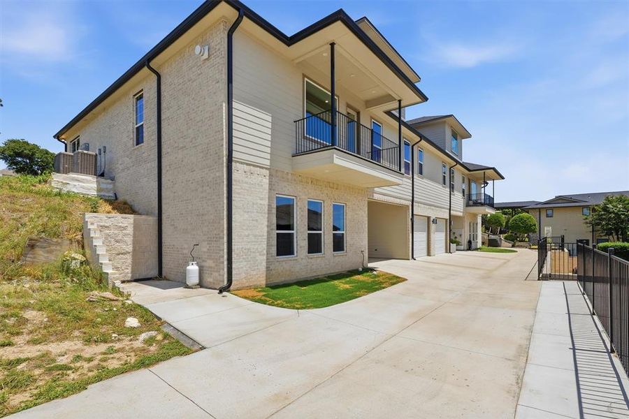 Exterior details and patio area of a home in , Granbury (Image 26). Exterior details and patio area of a home in , Granbury (Image 26).