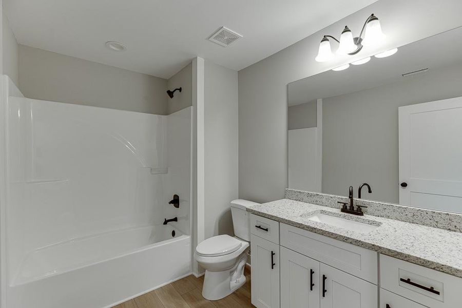 Furnished interior view inside a new home in , Hartwell (Image 12).