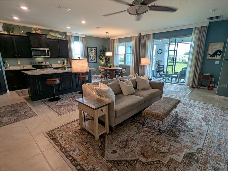 Furnished interior view inside a new home in , Wildwood (Image 5).
