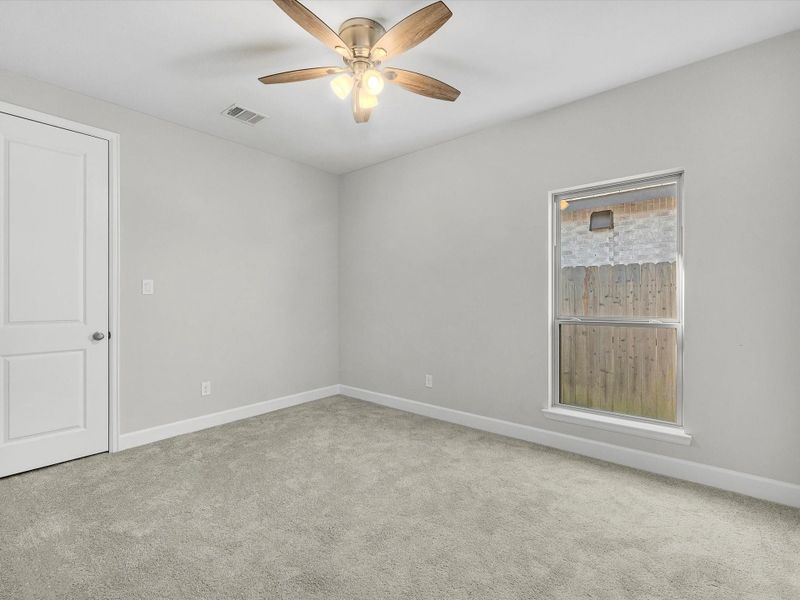 Spacious, unfurnished interior of a new home in Artavia 45', Conroe (Image 31). Spacious, unfurnished interior of a new home in Artavia 45', Conroe (Image 31).