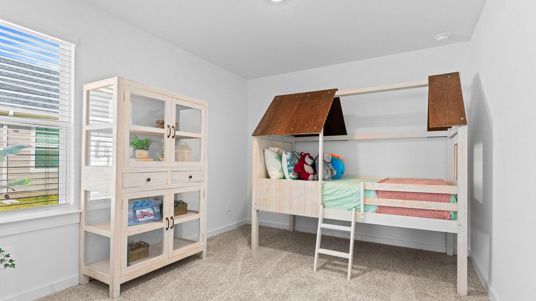 Furnished interior view inside a new home in Evergreen, Rosenberg (Image 10). Furnished interior view inside a new home in Evergreen, Rosenberg (Image 10).