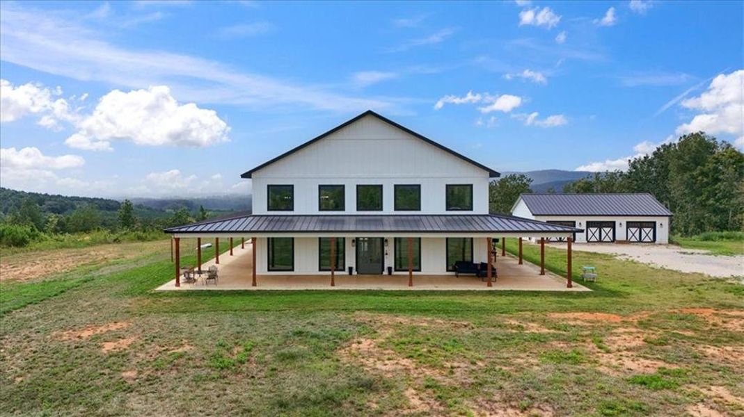 Front exterior of a new home in , Lyerly, GA, highlighting curb appeal (Image 23). Front exterior of a new home in , Lyerly, GA, highlighting curb appeal (Image 23).