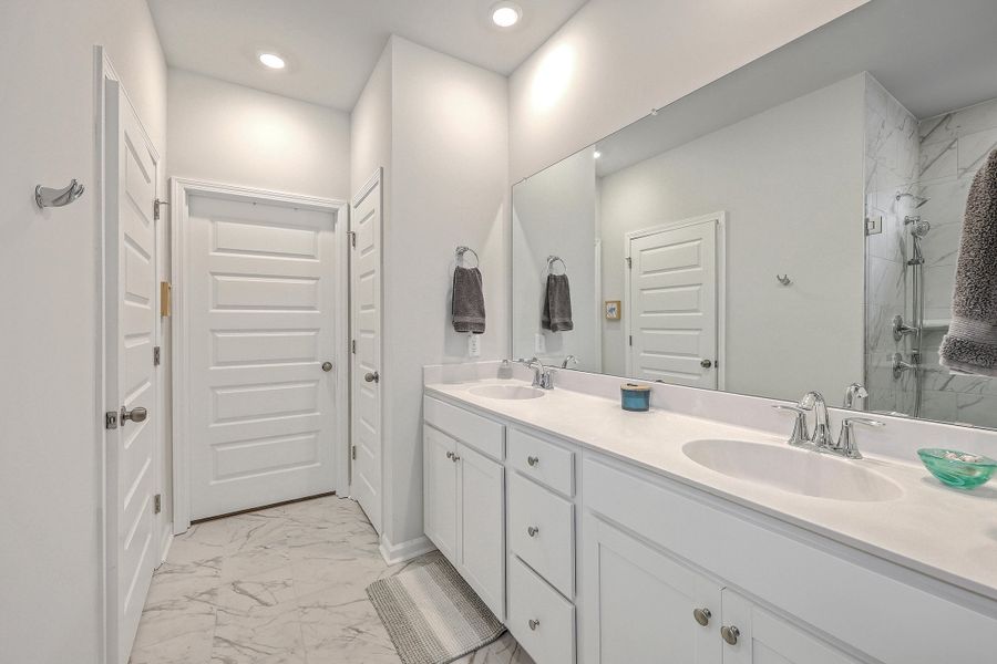 Furnished interior view inside a new home in Horizons at Summers Corner | 55+: The Legends, Summerville (Image 19).