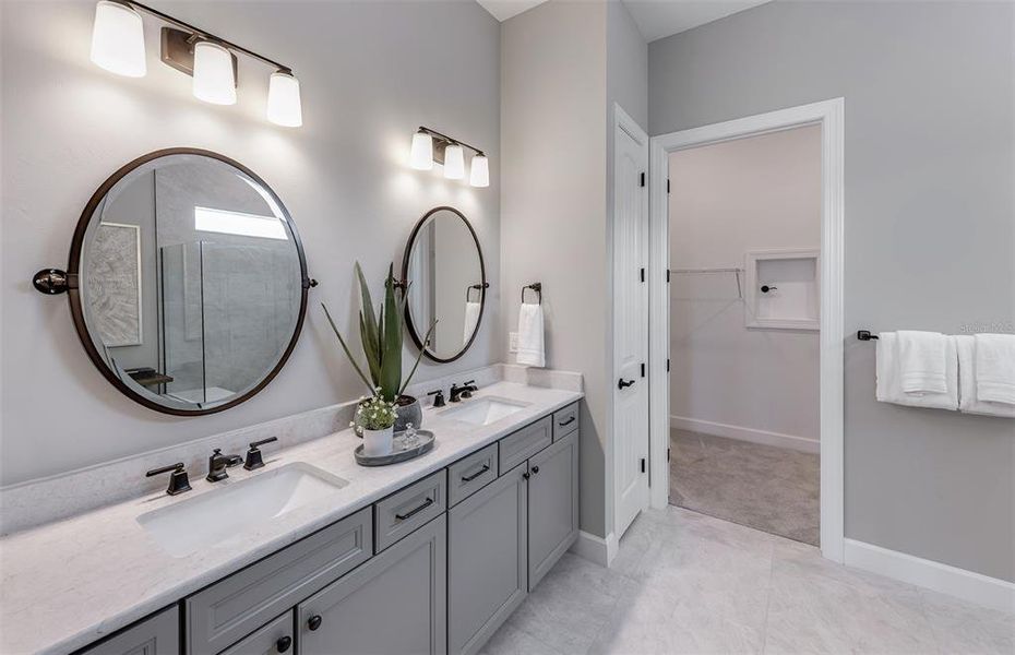 Furnished interior view inside a new home in BeachWalk by Manasota Key, Englewood (Image 7).