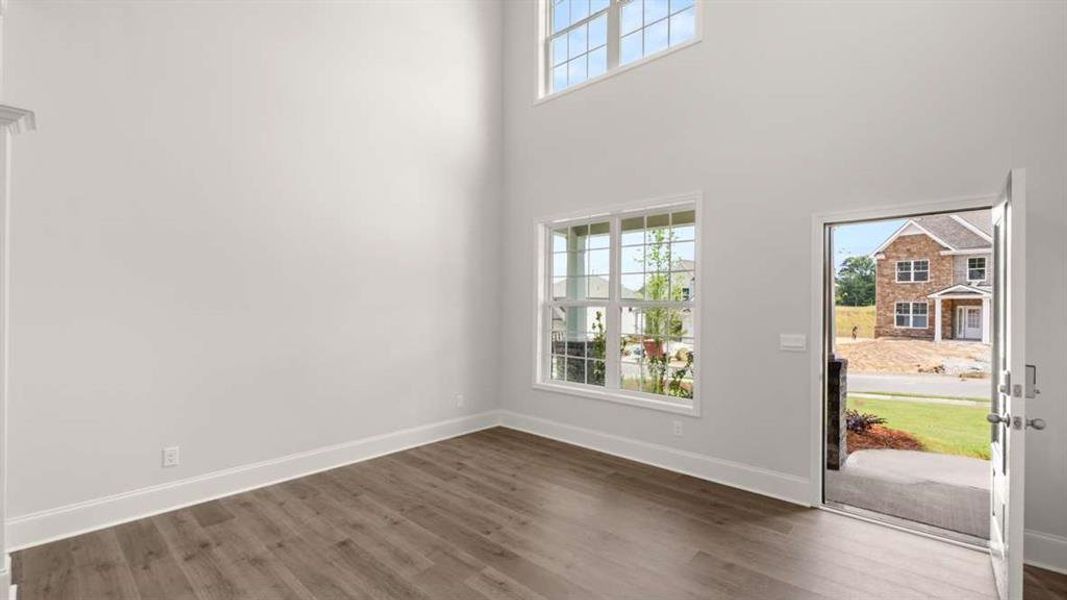 Spacious, unfurnished interior of a new home in Holland Estates, Powder Springs (Image 44). Spacious, unfurnished interior of a new home in Holland Estates, Powder Springs (Image 44).