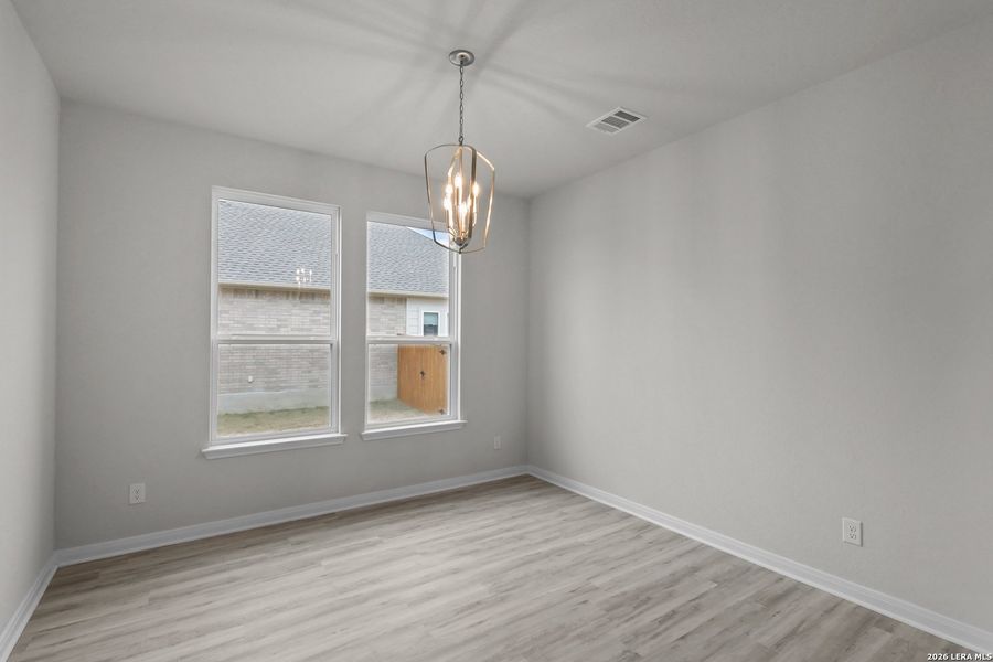 Spacious, unfurnished interior of a new home in Foxbrook, Cibolo (Image 24). Spacious, unfurnished interior of a new home in Foxbrook, Cibolo (Image 24).