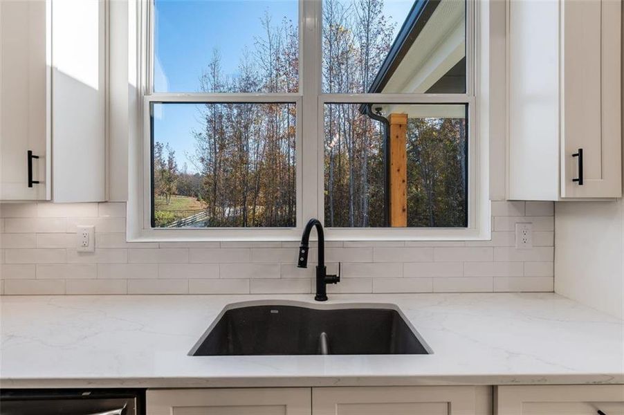 Close-up of interior finishes inside a home in , Dallas (Image 11).