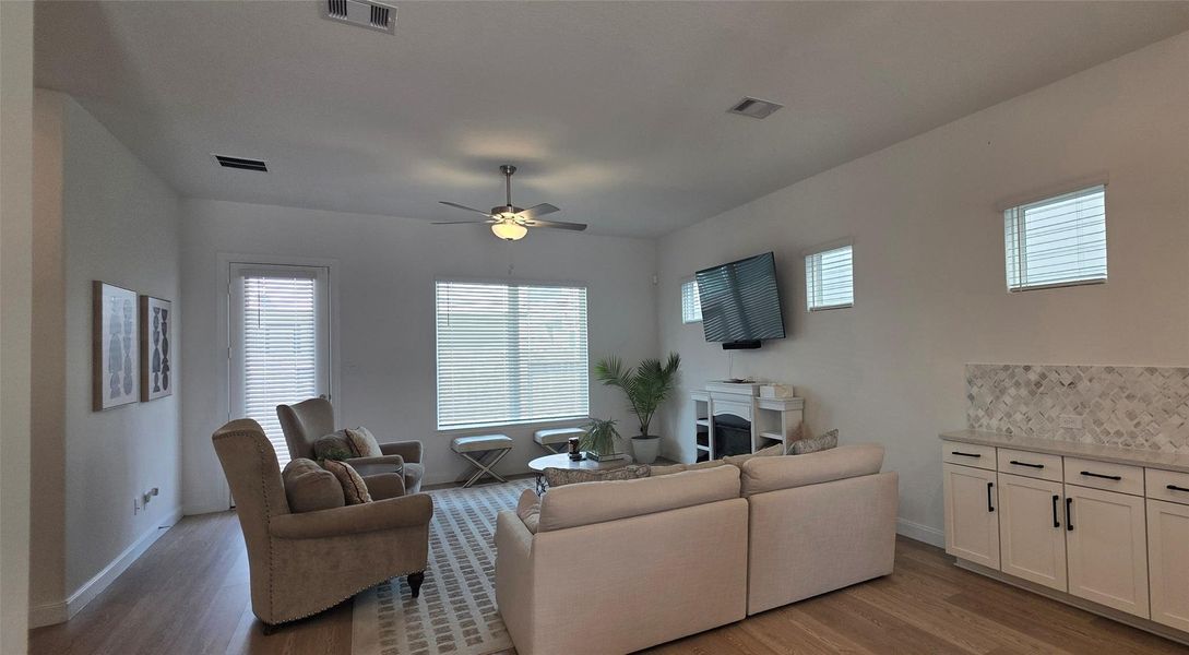 Furnished interior view inside a new home in , Houston (Image 6).