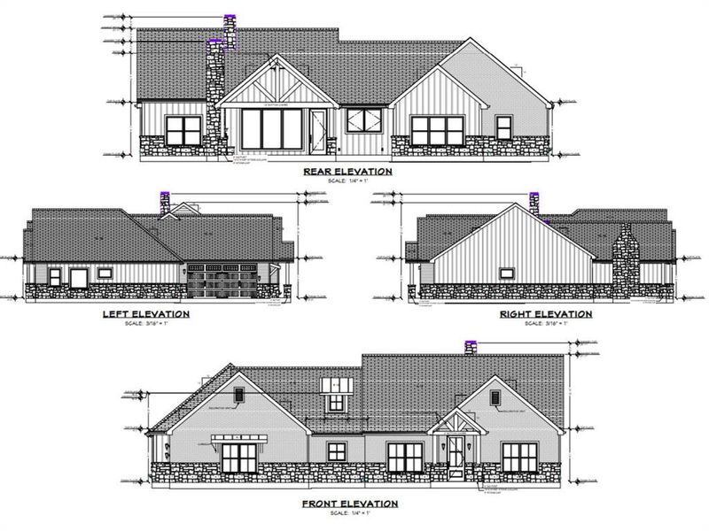 Side, Front, and Back of house Side, Front, and Back of house