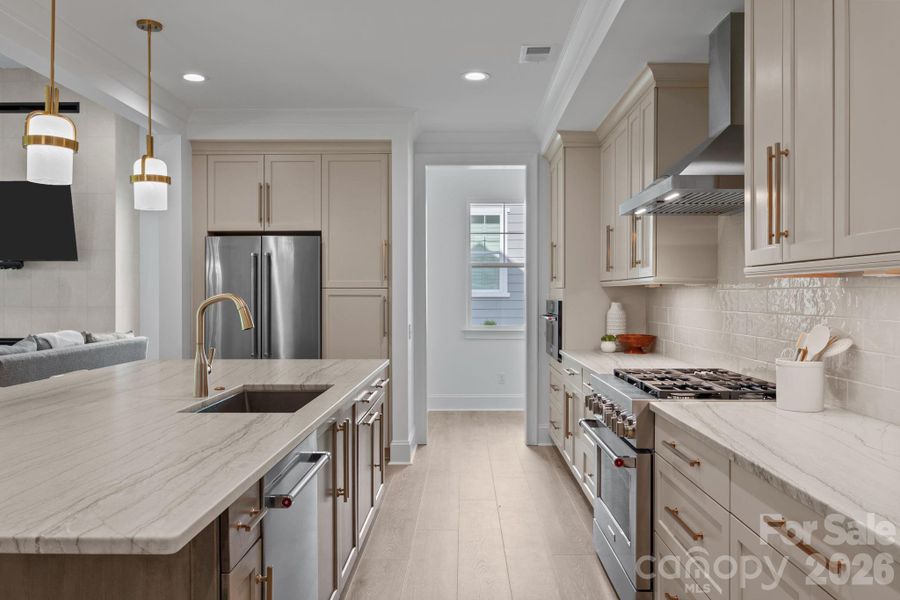 Composite single bowl sink, KitchenAid appliances