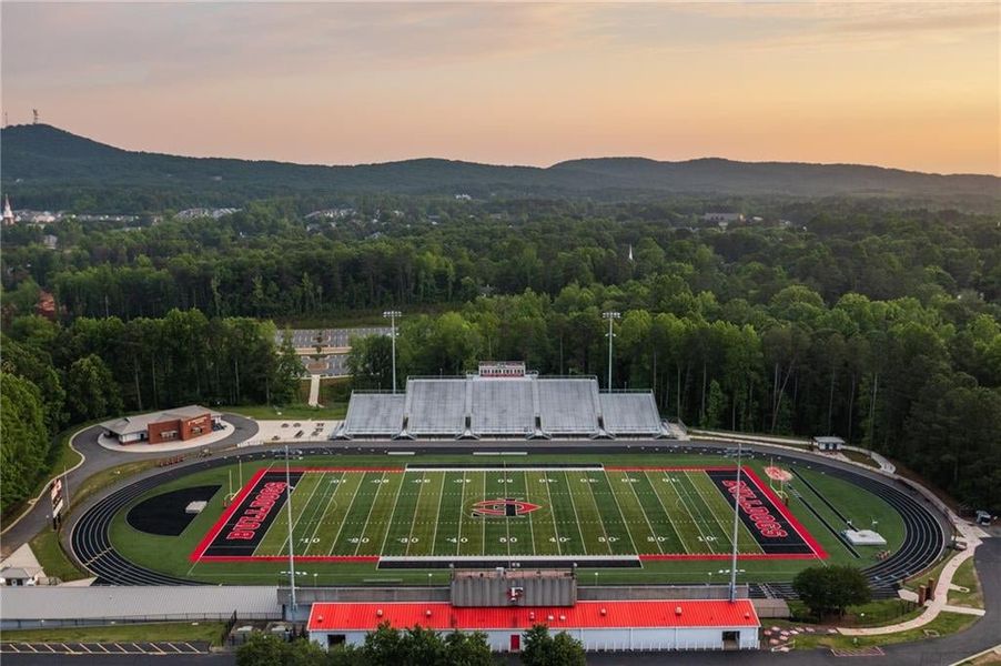 Forsyth Central High School is just minutes away!