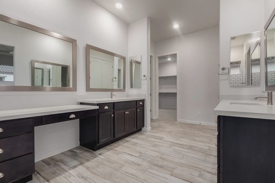 Furnished interior view inside a new home in Valencia at Granite Vista, Waddell (Image 10).