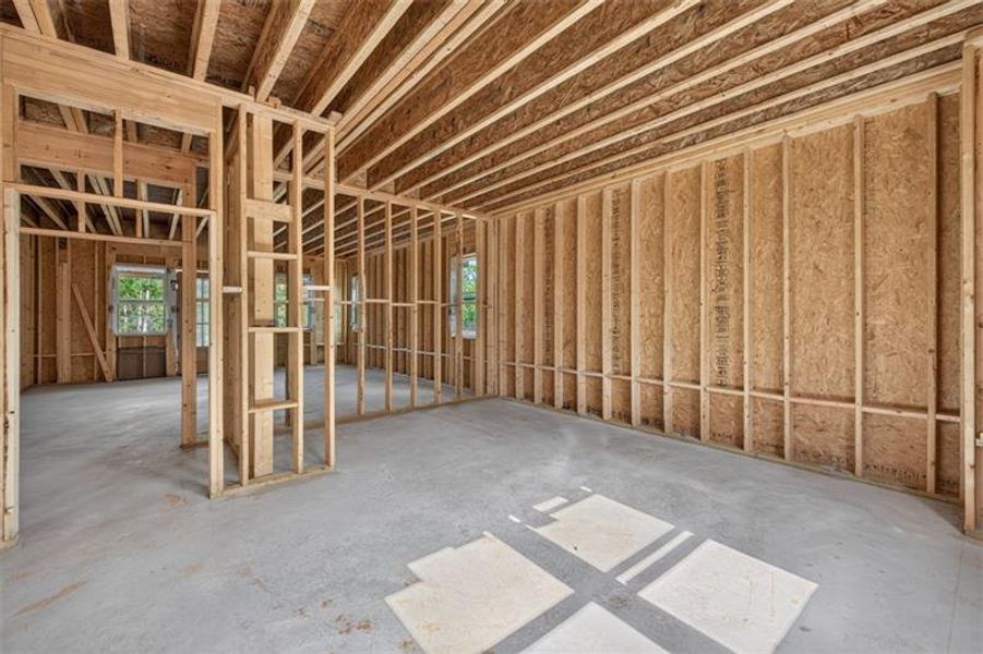 In-progress construction of a new home in , Monticello, GA (Image 19).