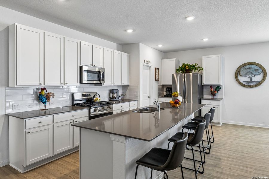 Furnished interior view inside a new home in Navarro Ranch, Seguin (Image 28).