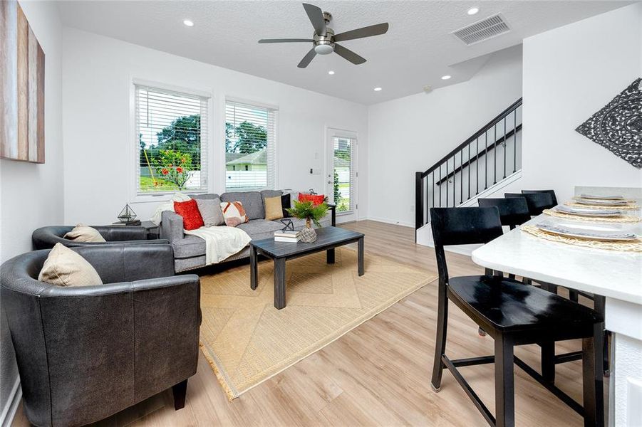 Furnished interior view inside a new home in , Tampa (Image 12).