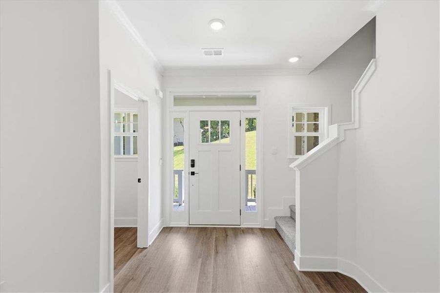 Spacious, unfurnished interior of a new home in Tuscany Hills, Douglasville (Image 43). Spacious, unfurnished interior of a new home in Tuscany Hills, Douglasville (Image 43).