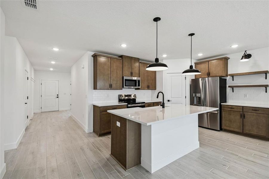 Furnished interior view inside a new home in Aspire at The Pines, Dunnellon (Image 8).
