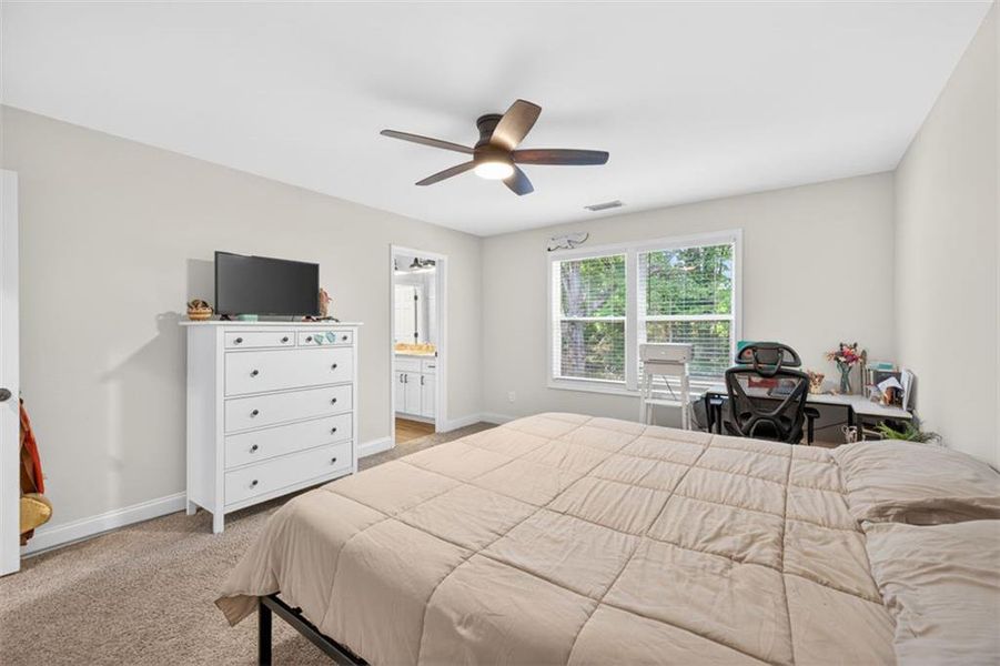 Furnished interior view inside a new home in , Monroe (Image 10).